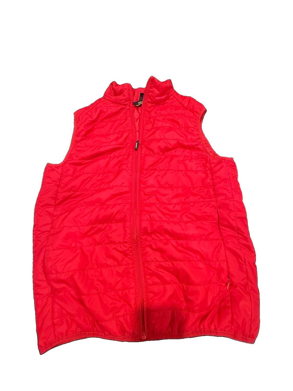 CORE365 Warm Logik Puffer Vest Women’s Small Red Insulated Water Resistant Zip
